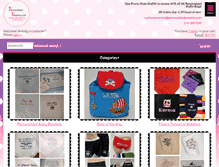 Tablet Screenshot of personalizedpresents.com